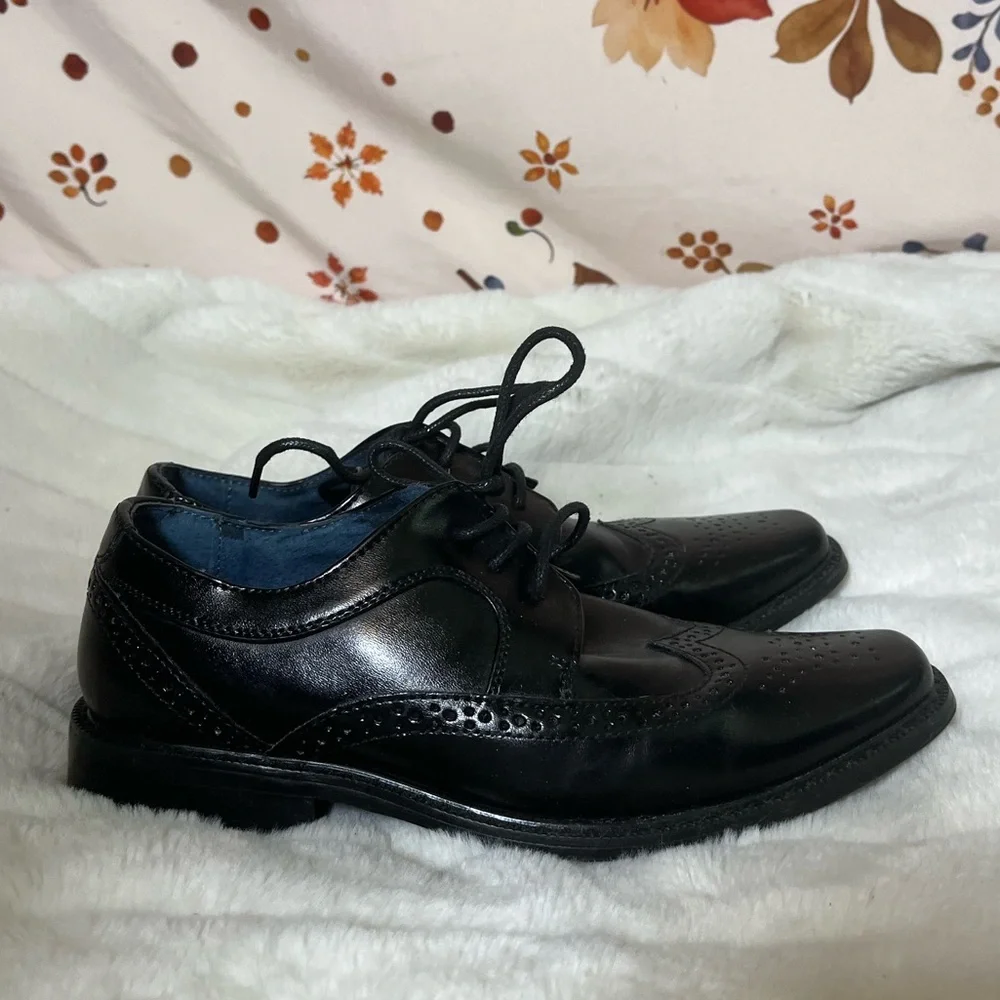 Joseph Allen Boys 3 Black Dress School Uniform Event Party Wedding Shoes Classic